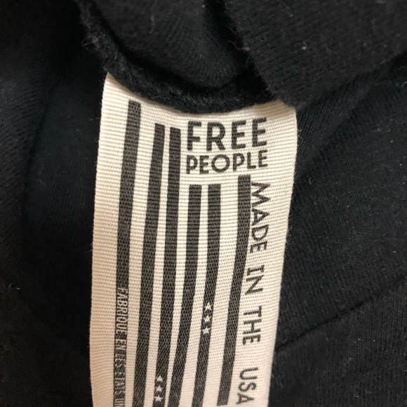 Free people black turtle neck - Picture 3 of 3